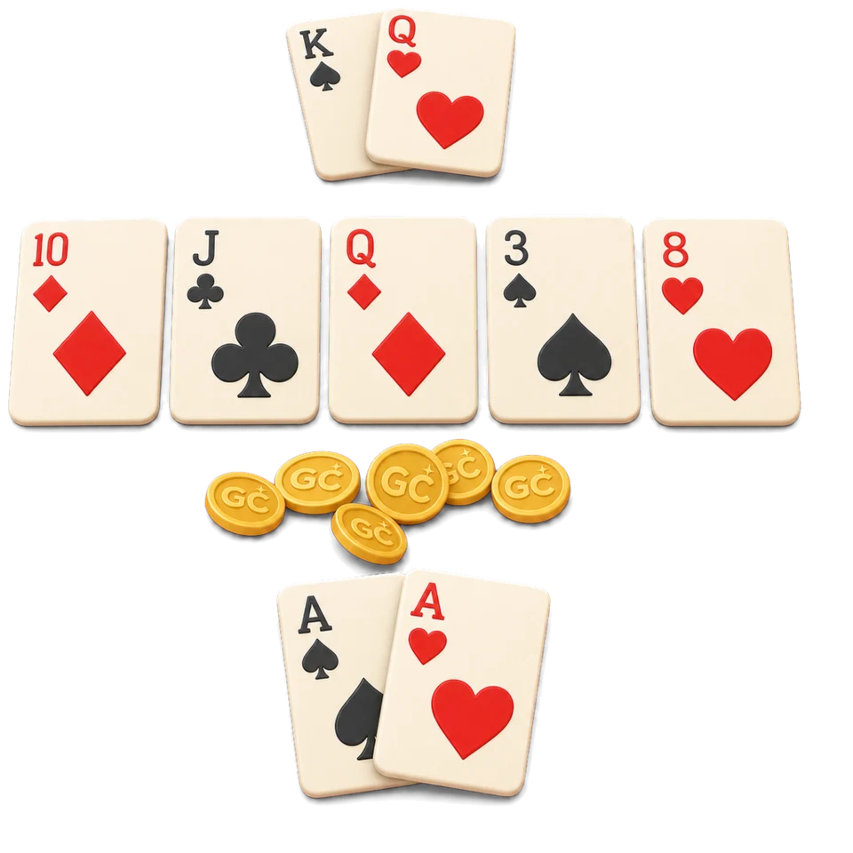 Texas Hold'em game artwork