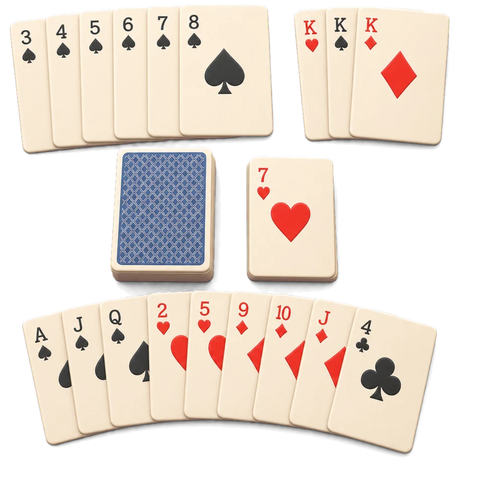 Rummy game artwork